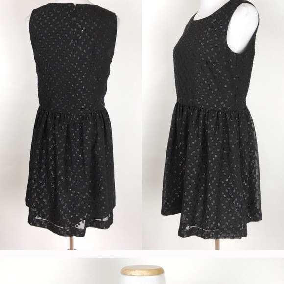 FRENCH CONNECTION Black Polka Dot Cocktail Dress - Picture 2 of 7